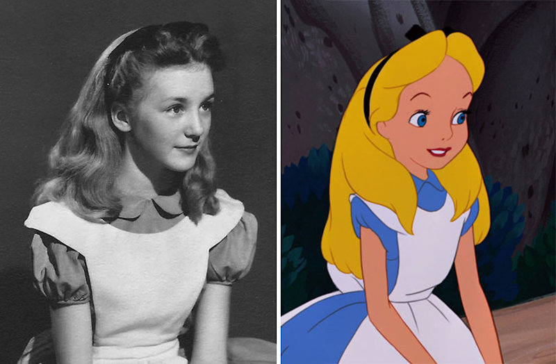 La muchacha que se en la Alicia de Disney (1951) – Sitio Web de Lewis Carroll